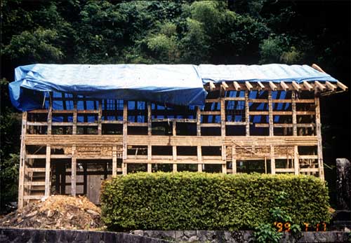 A house moving project