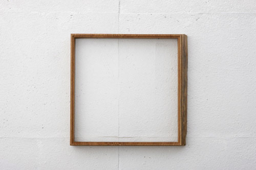 WOODEN FRAME by Makoto Yamaguchi